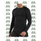 KNUCK- Active High Stretch Crew Neck Long Sleeve Slim